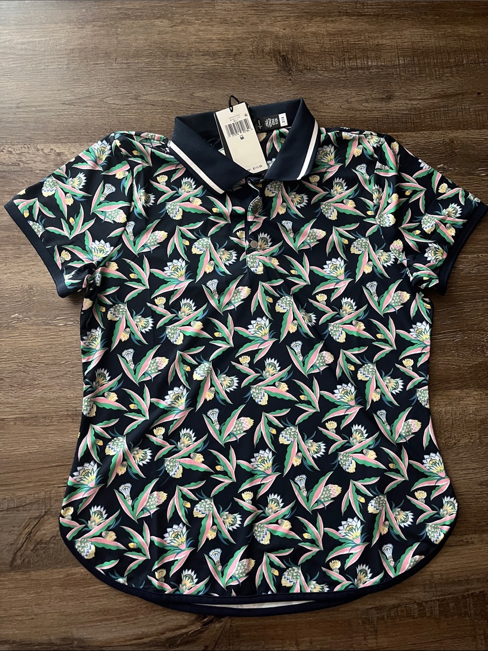 New RLX RALPH LAUREN
Floral Airflow Women's Short Sleeve Golf Polo Shirt - Picture 6 of 12